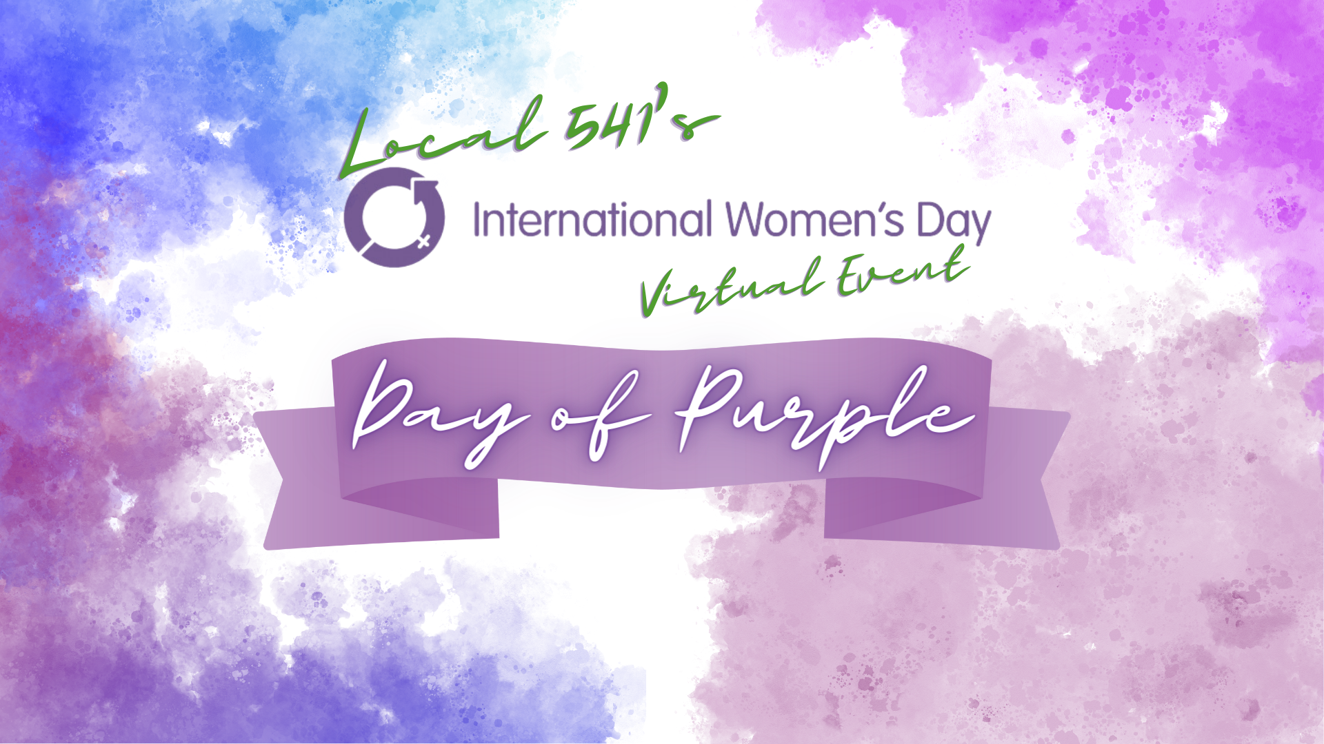 International Women's Day Local 541 Event: Day of Purple
