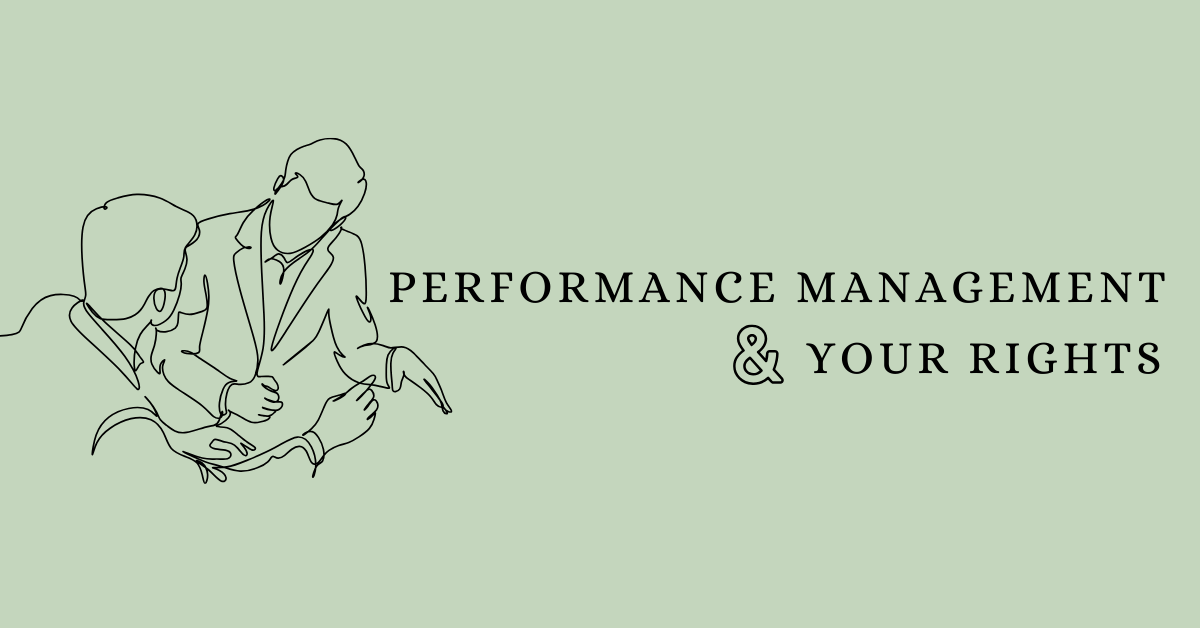 Performance Agreement and You!