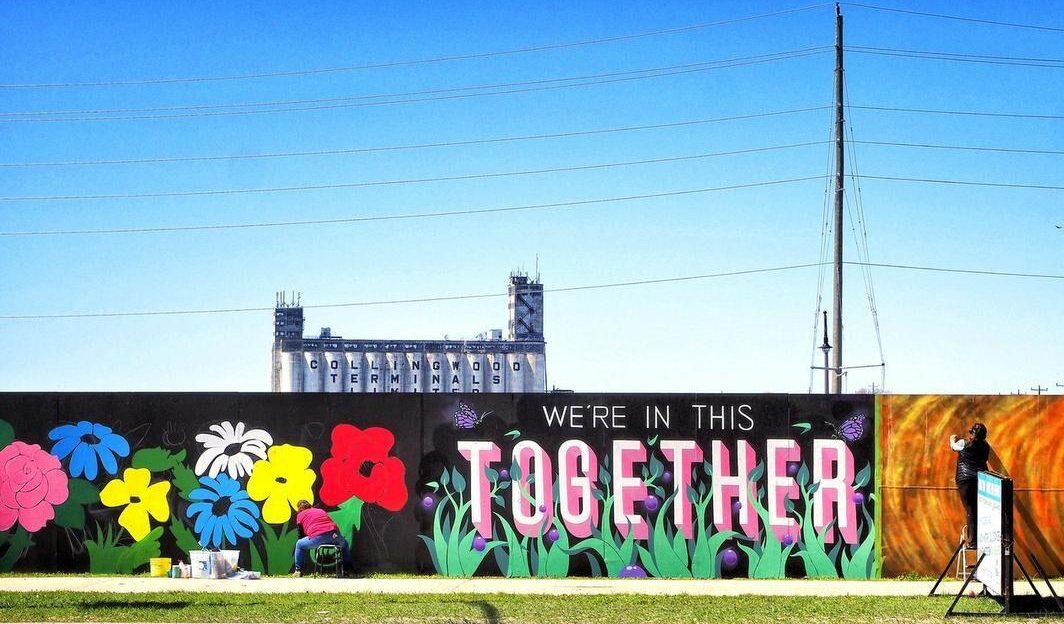 together feature a colorful show of solidarity that CEIU Local 541 represents